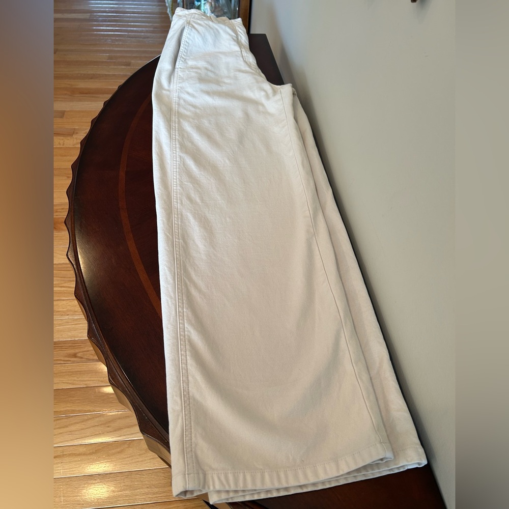 Wilfred Free Aritzia Cream Casual Pants